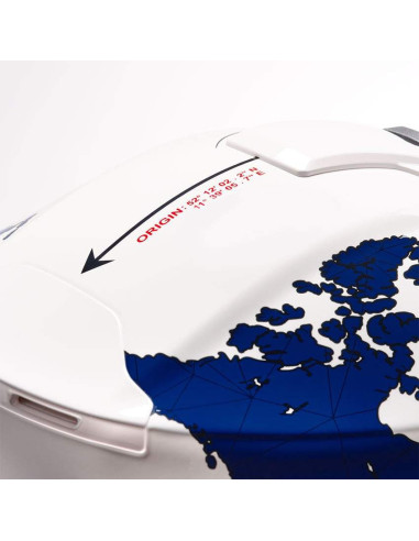 CASCO MARCA SCHUBERTH C5 GLOBE AZUL BRILLO