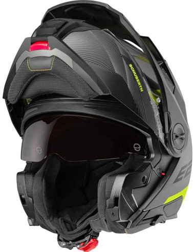 CASCO OFF ROAD SCHUBERTH MODELO E2 DEFENDER AMARILLO MATE