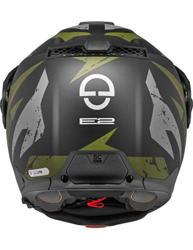 CASCO OFF ROAD SCHUBERTH MODELO E2 EXPLORER VERDE MATE