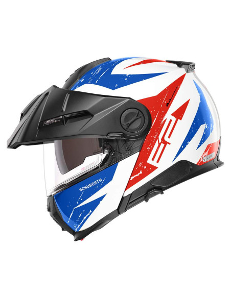 CASCO OFF ROAD SCHUBERTH MODELO E2 EXPLORER AZUL BRILLO