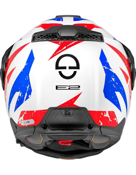 CASCO OFF ROAD SCHUBERTH MODELO E2 EXPLORER AZUL BRILLO