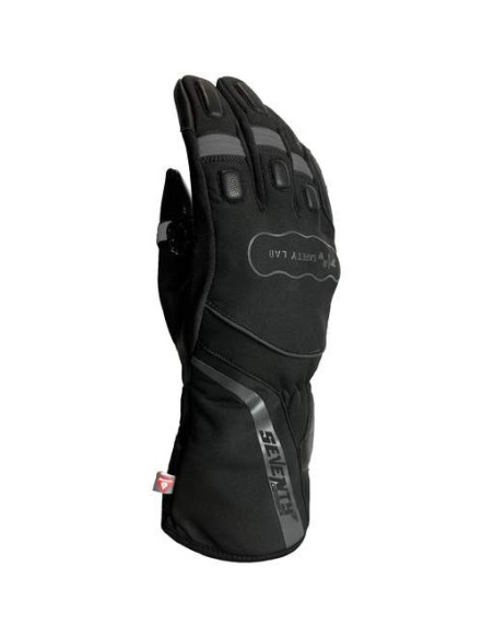 MT HELMETS GUANTE GOBI SD-T7 INVIERNO TOURING HOMBRE NEGRO/GRIS