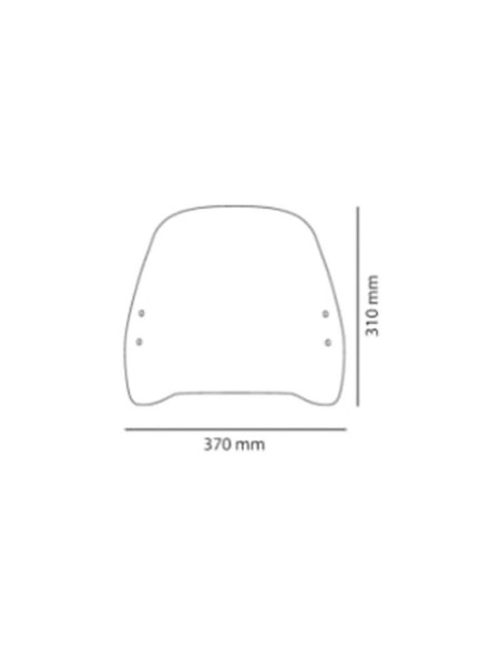 Cupula Trafic Piaggio Beverly 300 IE 11-21