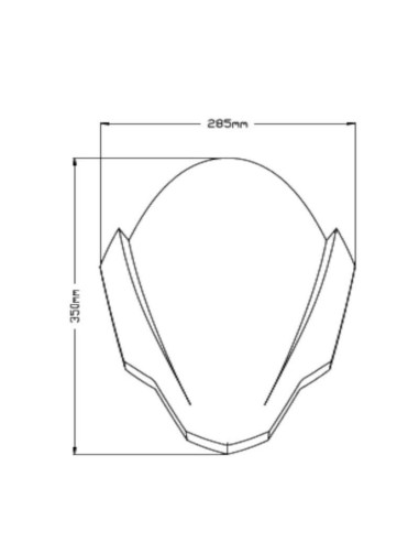 Cupula Z-Racing Aprilia Tuono 660 21-