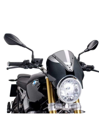 Cupula-Parabrisas Simil Carbono New Generation moto BMW R NINE T