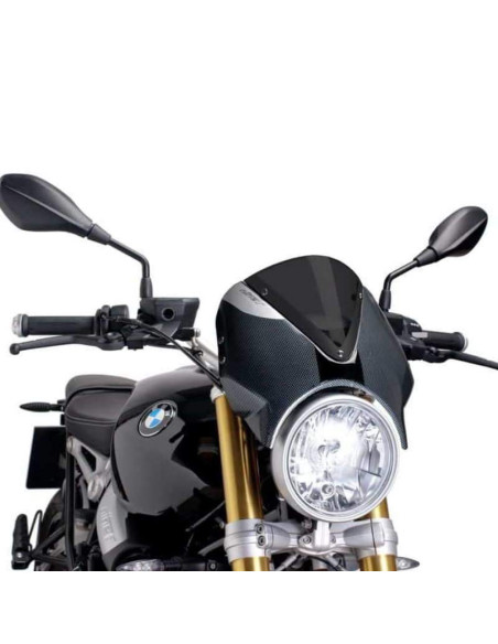 Cupula-Parabrisas Simil Carbono New Generation moto BMW R NINE T