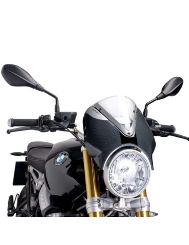 Cupula-Parabrisas Simil Carbono New Generation moto BMW R NINE T