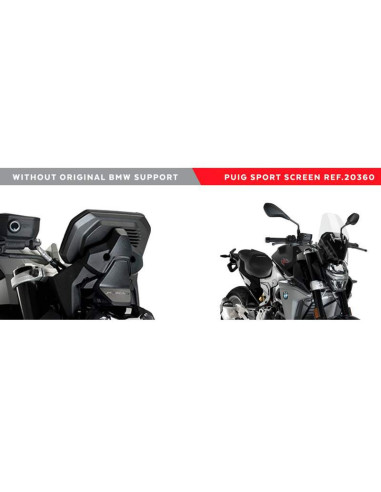 Cupula BMW F900R 20- Puig sin acc
