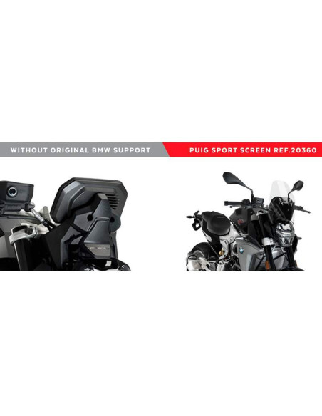 Cupula BMW F900R 20- Puig sin acc