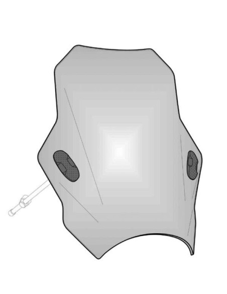 Cupula Bat Yamaha Suzuki Inazuma 13-17 Puig