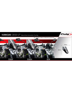 Cupula Kawasaki Z650 y NINJA 17- Puig 2