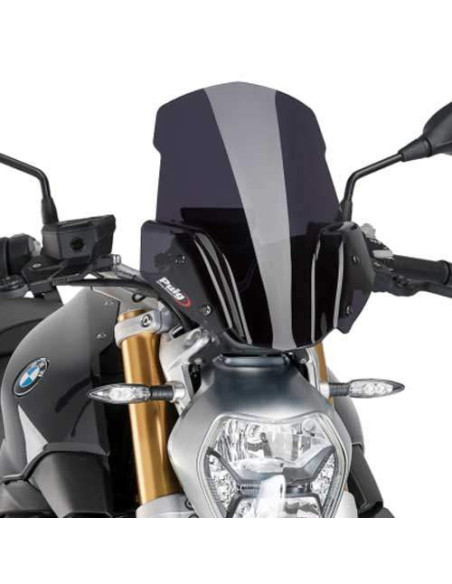 Cupula moto BMW R1200R 2015- Puig con accesorio especial