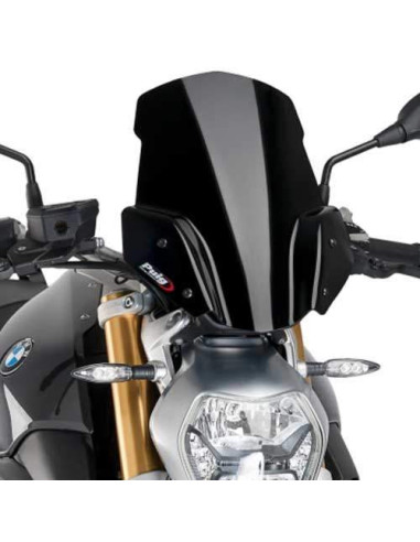 Cupula moto BMW R1200R 2015- Puig con accesorio especial