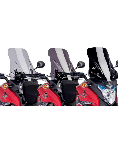 Cupula Touring ahumada con visera para Honda CB500X 2013-15