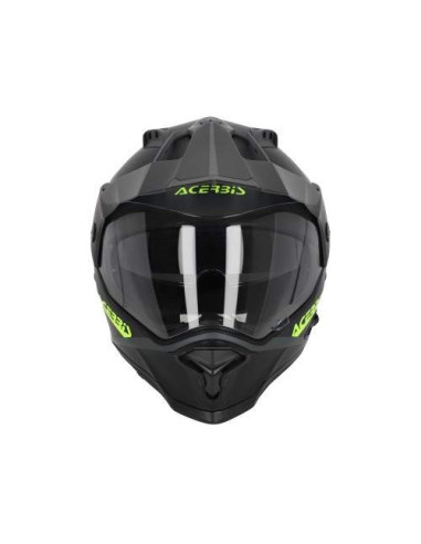 CASCO ACERBIS REACTIVE NEGRO Y GRIS 22.06