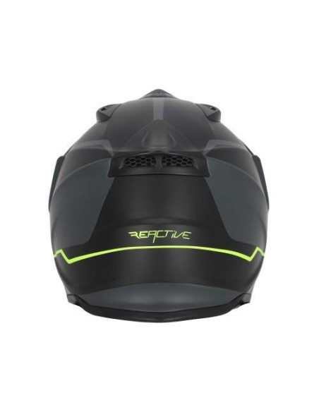CASCO ACERBIS REACTIVE NEGRO Y GRIS 22.06