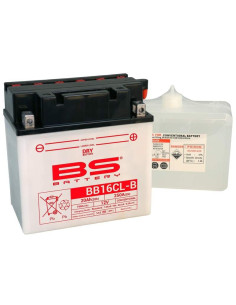 Batería Marca BS BATTERY BB16CL-B (Fresh Pack)