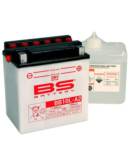 Batería Marca BS BATTERY BB10L-A2 (Fresh Pack)