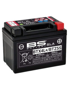 Batería Marca BS BATTERY SLA BTX4L+ / BTZ5S (FA)