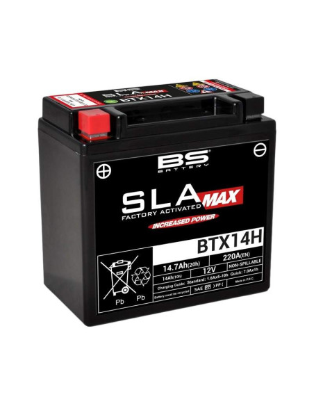 Batería Marca BS BATTERY SLA MAX BTX14H (FA)