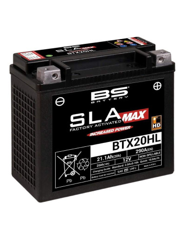 Batería Marca BS BATTERY SLA MAX BTX20HL (FA)