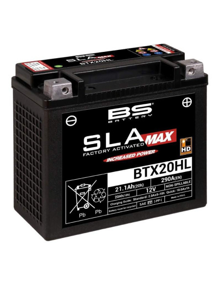 Batería Marca BS BATTERY SLA MAX BTX20HL (FA)