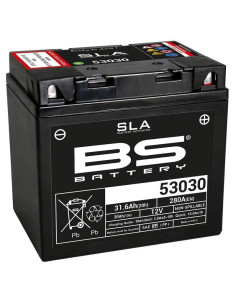 Batería Marca BS BATTERY SLA sin mantenimiento activada en fábrica 53030