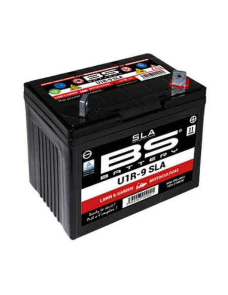Batería Marca BS BATTERY SLA sin mantenimiento activada en fábrica U1R-9