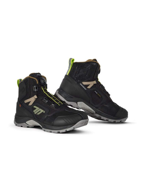 BOTA SEVENTY SD-BA7 STELVIO BAJA NEGRA/ARENA/AMARILLO FLUOR