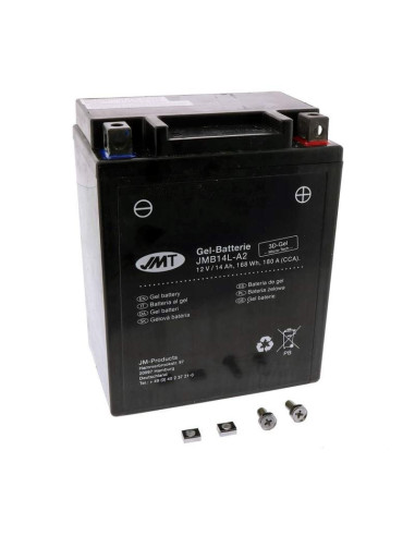 Batería moto YB14L-A2 Gel JMT