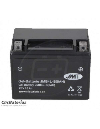 Batería moto YB4L-B 5A Gel JMT