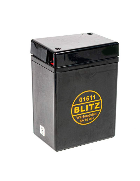 Batería moto 01611 GEL negro 6V