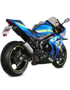 Escape Marca Mivv mk3 acero para Suzuki gsx-r 1000 17-20