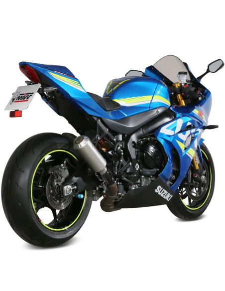 Escape Marca Mivv mk3 acero para Suzuki gsx-r 1000 17-20