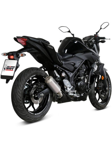 Escape Marca Mivv mk3 acero para Yamaha mt-03 16-