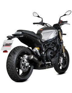 Escape Marca Mivv mk3 negro para Benelli leoncino 800 22-