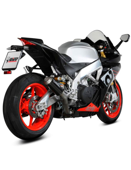 Escape Marca Mivv mk3 carbono para Aprilia rsv4 17-20