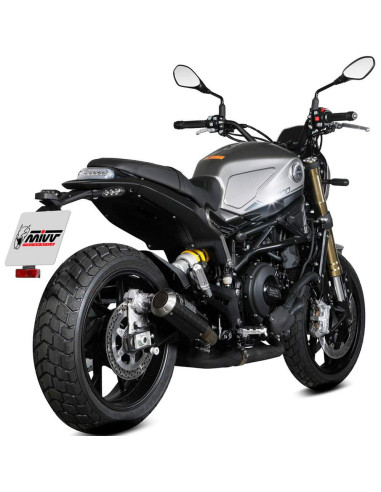 Escape Marca Mivv mk3 carbono para Benelli leoncino 800 22-