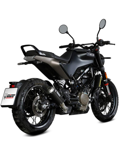 Escape Marca Mivv mk3 carbono para husqvarna svartpilen-vitpilen 401 21-