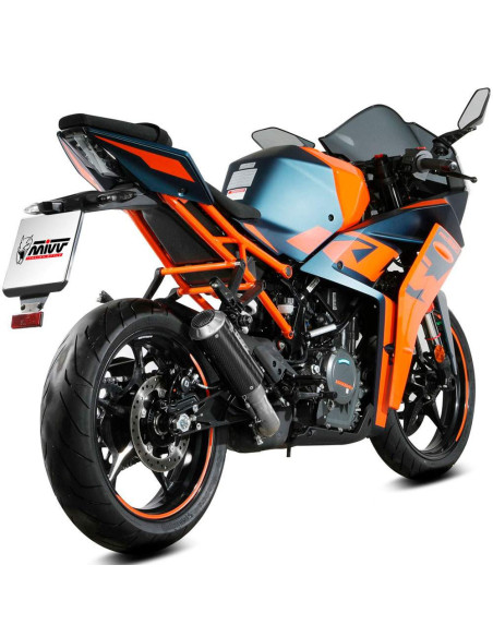 Escape Marca Mivv mk3 carbono para KTM rc 390 21-
