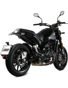 Escape Marca Mivv double gun negro para benelli leoncino 500 17-
