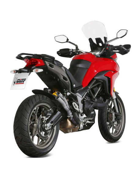 Escape Marca Mivv double gun acero para Ducati multistrada 950 - s 17-21