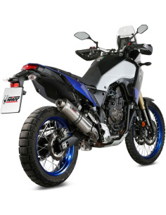 Escape Marca Mivv oval acero para Yamaha ténéré 700 19-