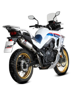 Escape Marca Mivv dakar acero para honda xl750 transalp 23-