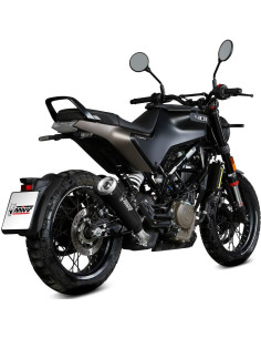 Escape Marca Mivv ghibli negro para husqvarna svartpilen-vitpilen 401 21-