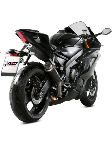 Escape Marca Mivv gppro carbono para Yamaha yzf 600 r6 17-21