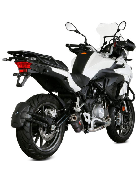Escape Marca Mivv oval carbono para Benelli trk 502 17-