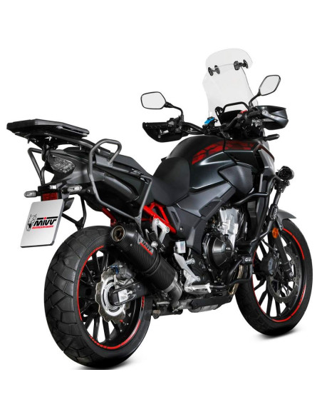 Escape Marca Mivv oval carbono para honda cb 500 x 21-