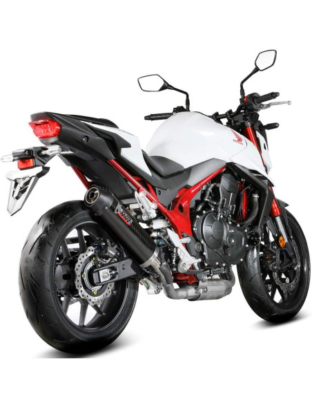 Escape Marca Mivv oval carbono para honda cb750 hornet 23-