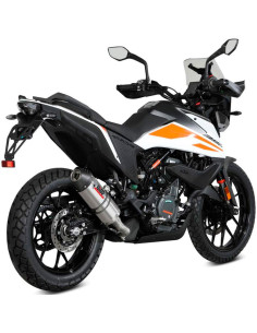 Escape Marca Mivv oval titanio copa carbono para KTM 390 adventure 20-